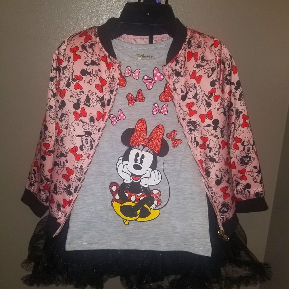 Girl's Disney Minnie Mouse Matchin Set